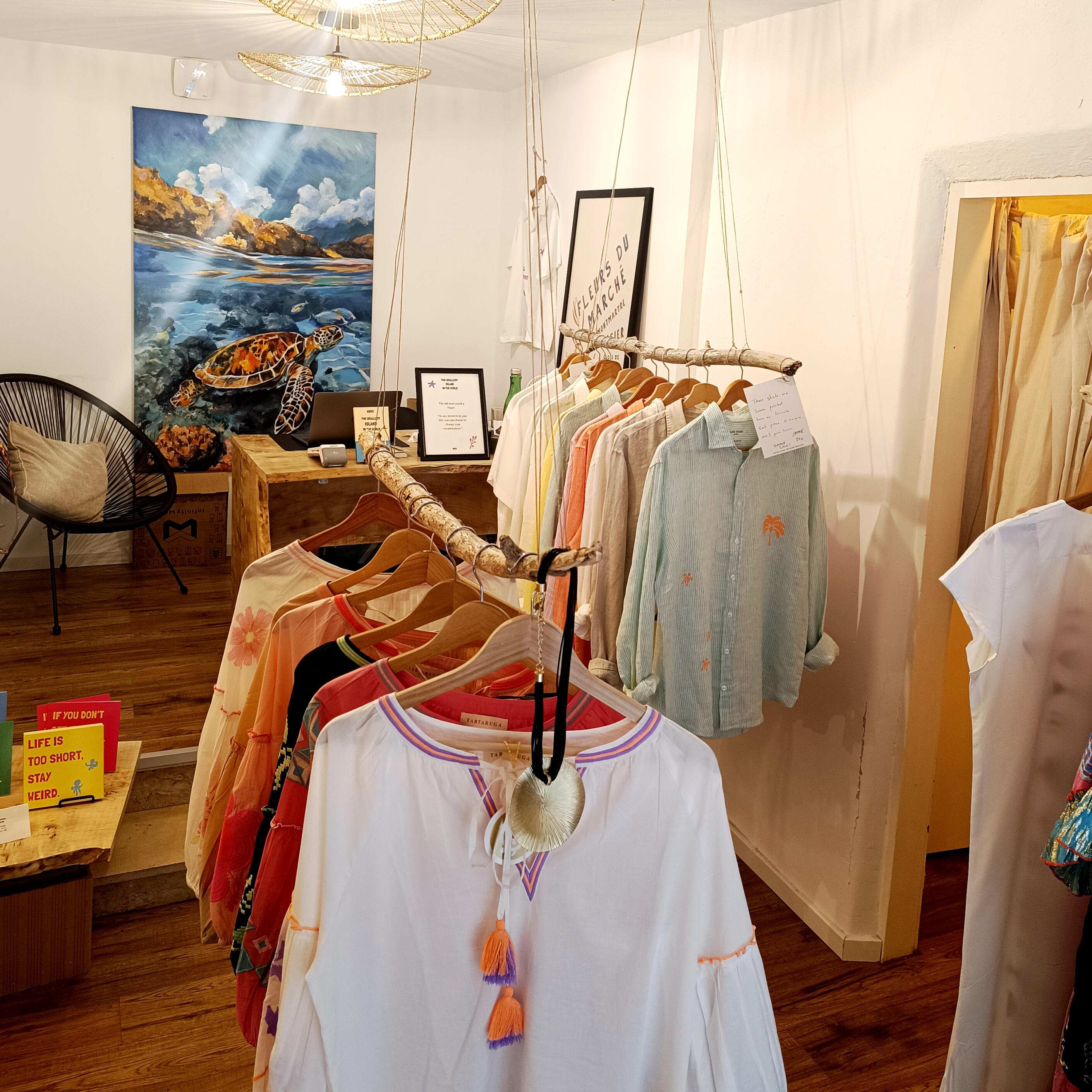 Shopa in Korcula town Shops in korcula, shopping korcula, fashion store korcula, dress korcula, linen shirt korcula, best shops on korcula, coolest store on korcula